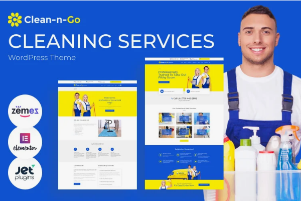 Создание-Разработка сайта клининга - www.webdevelop.uno